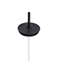 Load image into Gallery viewer, Large Press In Straw Lid Accessories Black
