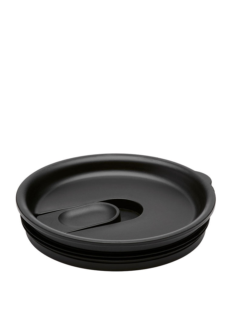 Large Closeable Press-In Lid Black