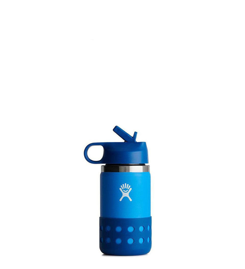 12oz Kids Wide Mouth Straw Lid & Boot Lake