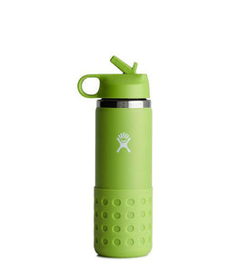 20oz Kids Wide Mouth Straw Lid & Boot Seagrass