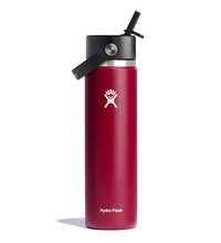 Load image into Gallery viewer, 24OZ  Wide Mouth With Straw Cap Bottles Berry
