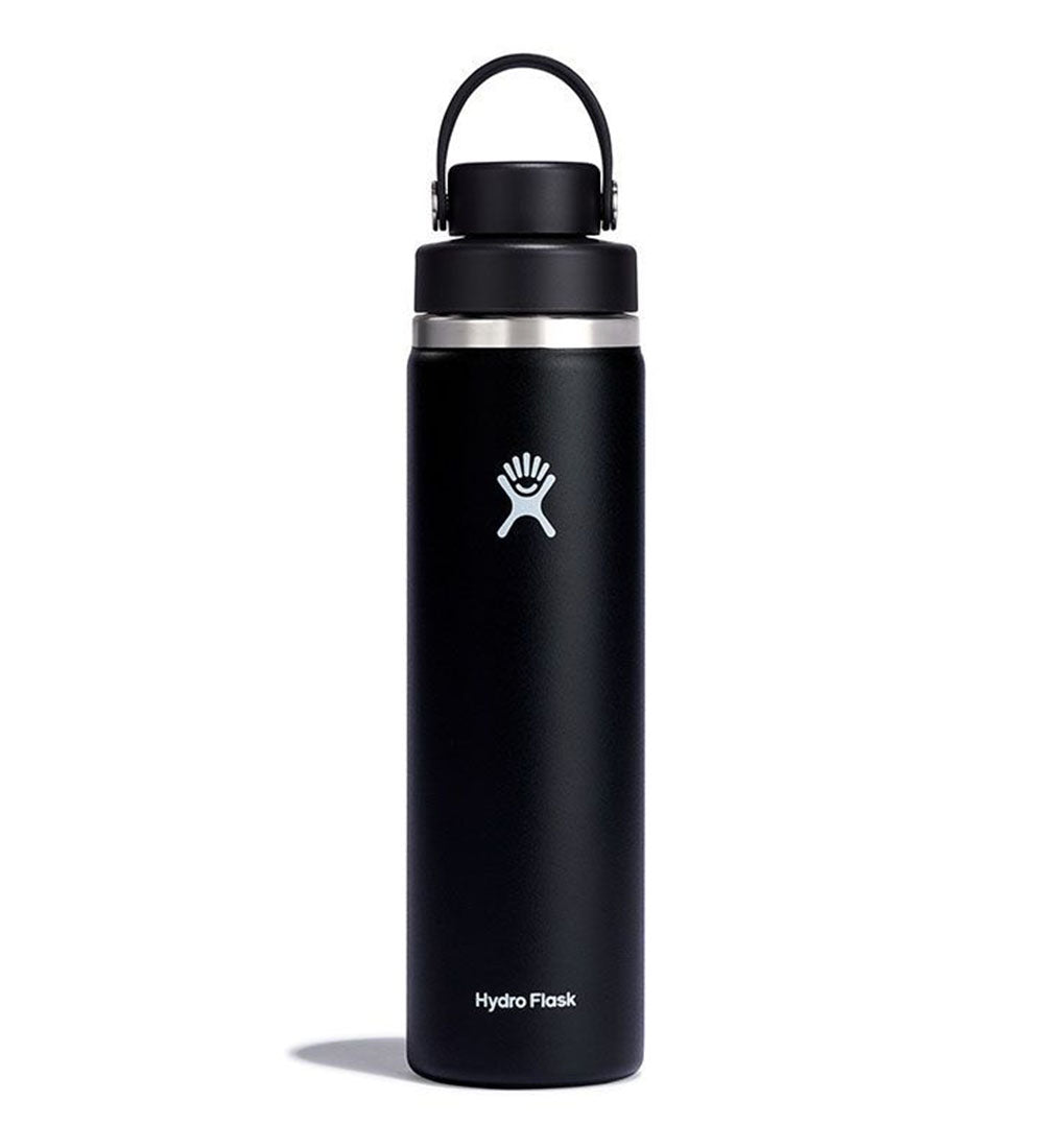 24OZ  Wide Mouth With Chug Cap Bottles Black