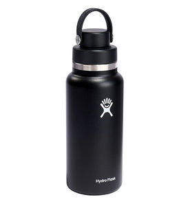 32OZ  Wide Mouth With Chug Cap Bottles Black