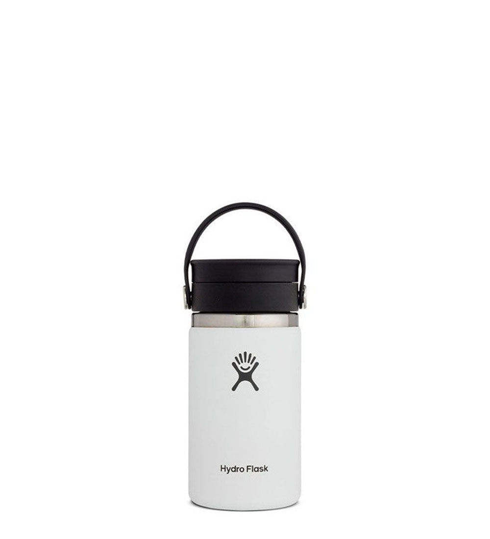 Wide Mouth With Flex Sip Lid White 12oz