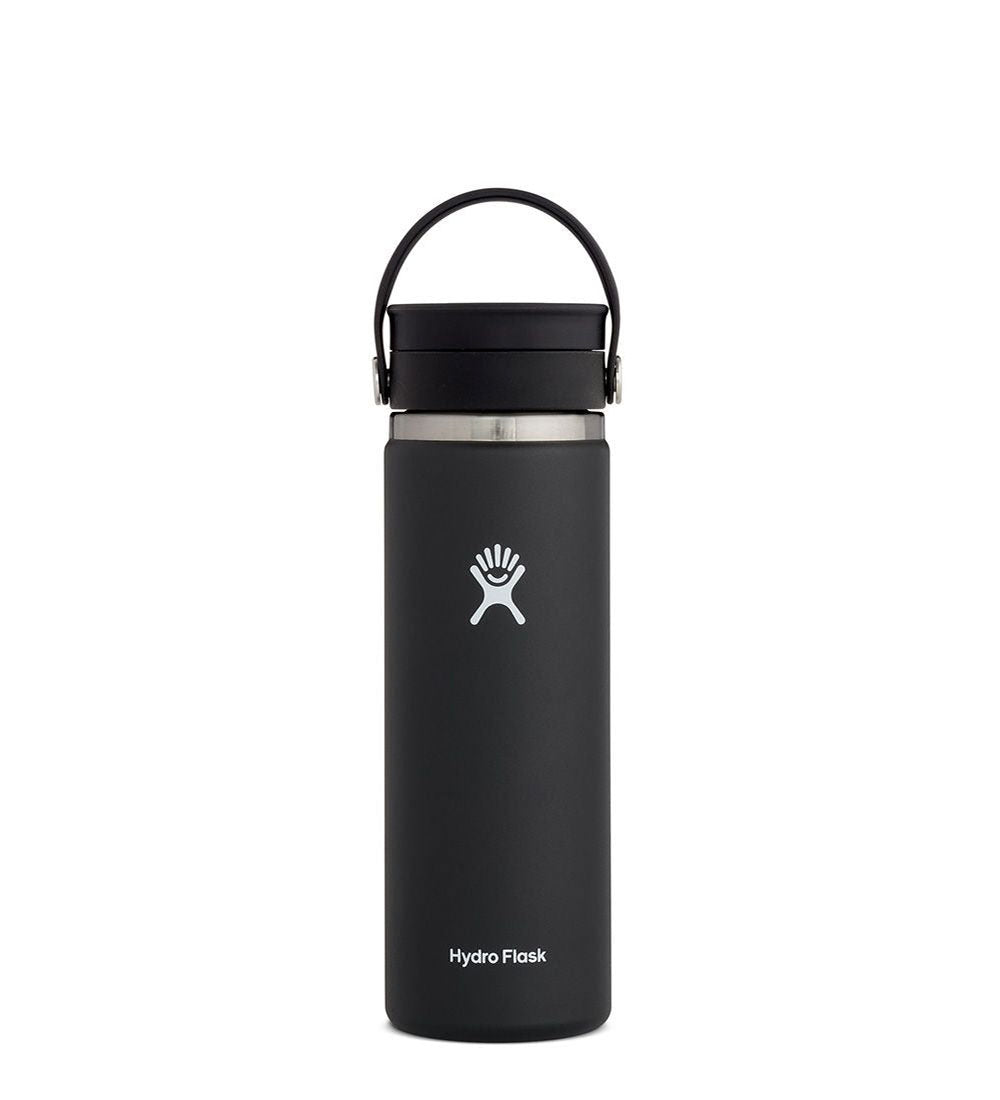 20oz Wide Mouth Flex Sip Lid Black
