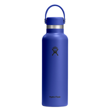 Load image into Gallery viewer, Hydro Flask Stainless Steel Standard Mouth Capri Blue 21 oz

