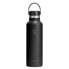 Load image into Gallery viewer, Hydro Flask Stainless Steel Standard Mouth Black 21 oz
