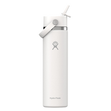 Load image into Gallery viewer, Hydro Flask Stainless Steel Wide Mouth With Flex Straw Cap White - 24 oz
