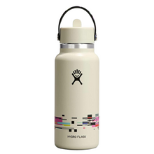 Load image into Gallery viewer, 32 oz Wide Flex Straw Cap - Glitch White
