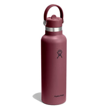 Load image into Gallery viewer, 21 oz Standard Flex Straw Cap - Burgundy
