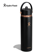 Load image into Gallery viewer, 24 oz Wide Flex Straw Cap - Black Arc
