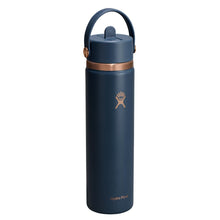 Load image into Gallery viewer, 24 oz Wide Flex Straw Cap - Harbor Blue Arc

