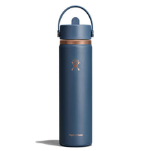 Load image into Gallery viewer, 24 oz Wide Flex Straw Cap - Harbor Blue Arc
