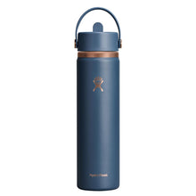 Load image into Gallery viewer, 24 oz Wide Flex Straw Cap - Harbor Blue Arc
