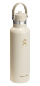 Standard Mouth With Flex Straw Cap Coconut 21oz