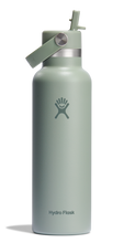Load image into Gallery viewer, Standard Mouth With Flex Straw Cap Agave 21oz

