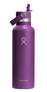 Standard Mouth With Flex Straw Cap Beachplum Purple 21oz