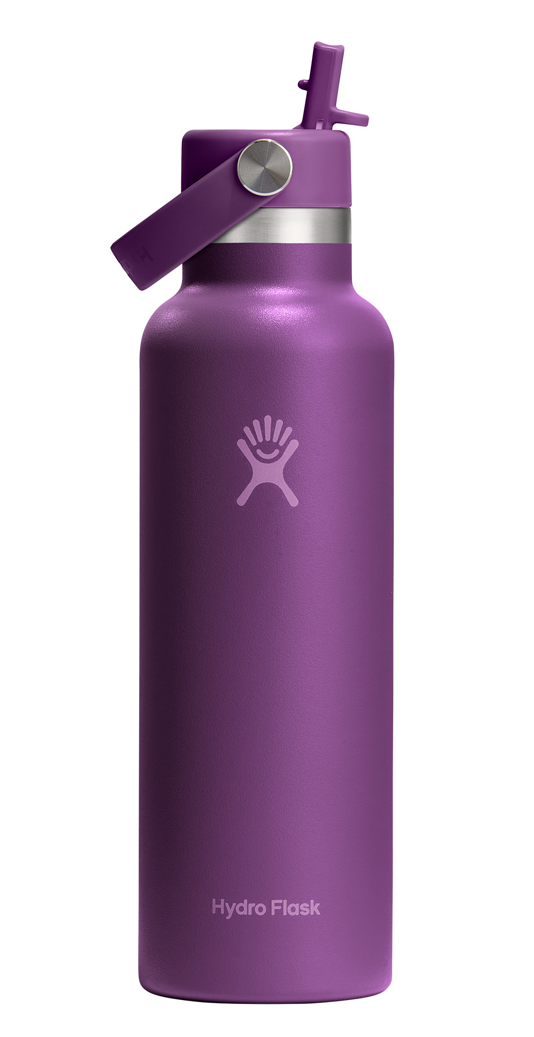 Standard Mouth With Flex Straw Cap Beachplum Purple 21oz