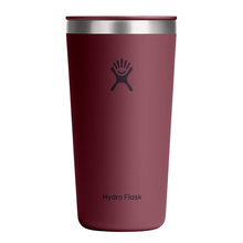 Load image into Gallery viewer, 20 oz All Around Tumbler Press-In Lid - Burgundy
