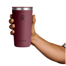 Load image into Gallery viewer, 20 oz All Around Tumbler Press-In Lid - Burgundy
