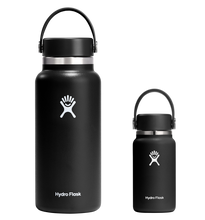 Load image into Gallery viewer, Micro Hydro Mini Bottle Black 6.7oz
