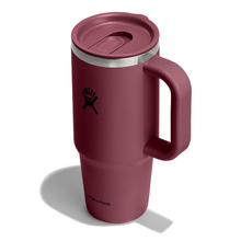 Load image into Gallery viewer, 24 oz Travel Tumbler Mug - Burgundy
