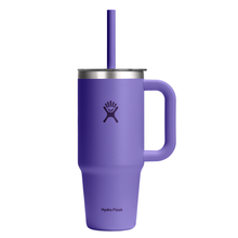 Load image into Gallery viewer, 24 oz Travel Tumbler Clear Lid - Utopia Purple
