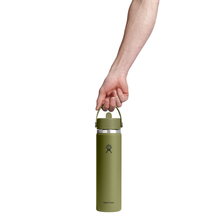 Load image into Gallery viewer, 24 oz Wide Flex Straw Cap - Palmer Green
