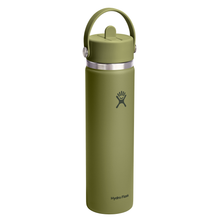 Load image into Gallery viewer, 24 oz Wide Flex Straw Cap - Palmer Green
