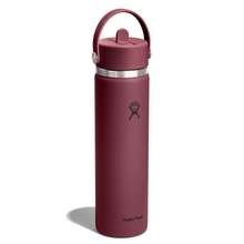 Load image into Gallery viewer, 24 oz Wide Flex Straw Cap - Burgundy
