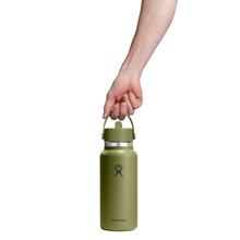 Load image into Gallery viewer, 32 oz Wide Flex Straw Cap - Palmer Green
