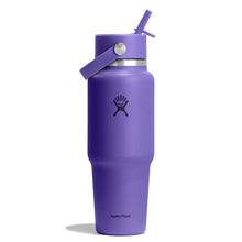 Load image into Gallery viewer, 32 oz Wide Flex Straw Travel Bottle - Utopia Purple
