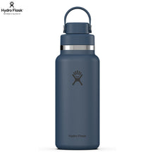 Load image into Gallery viewer, Hydro Flask Stainless Steel Wide Mouth With Flex Chug Cap Harbor Blue - 32oz
