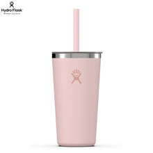 Load image into Gallery viewer, Hydro Flask Stainless Steel Tumbler With Clear Straw Lid Trillium - 20oz
