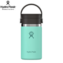 Load image into Gallery viewer, Hydro Flask Stainless Steel Wide Mouth With Flex Sip Lid Mermaid Green - 12oz

