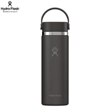 Load image into Gallery viewer, Hydro Flask Stainless Steel Wide Mouth 2.0 Black - 20 oz
