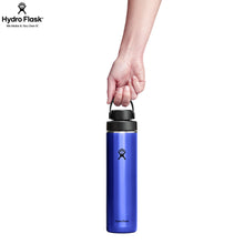 Load image into Gallery viewer, Hydro Flask Stainless Steel Lightweight Wide Mouth With Flex Chug Cap Sapphire Blue - 24 oz
