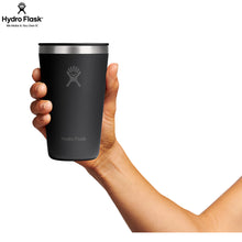 Load image into Gallery viewer, Hydro Flask Stainless Steel Tumbler Black - 16 oz
