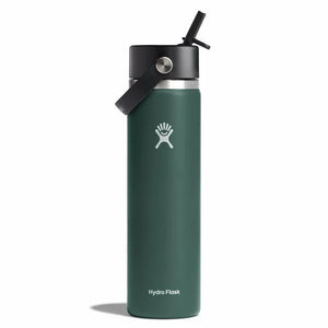 Wide Mouth With Flex Straw Cap Fir 24oz
