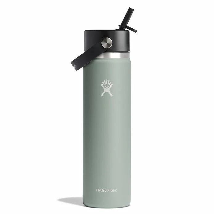 Wide Mouth With Flex Straw Cap Agave 24oz