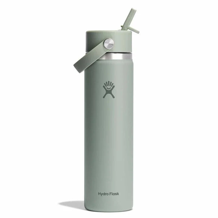 Wide Mouth With Flex Straw Cap Agave 24oz
