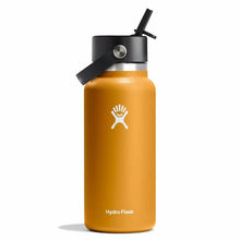 Load image into Gallery viewer, Wide Mouth With Flex Straw Cap Fossil 32oz
