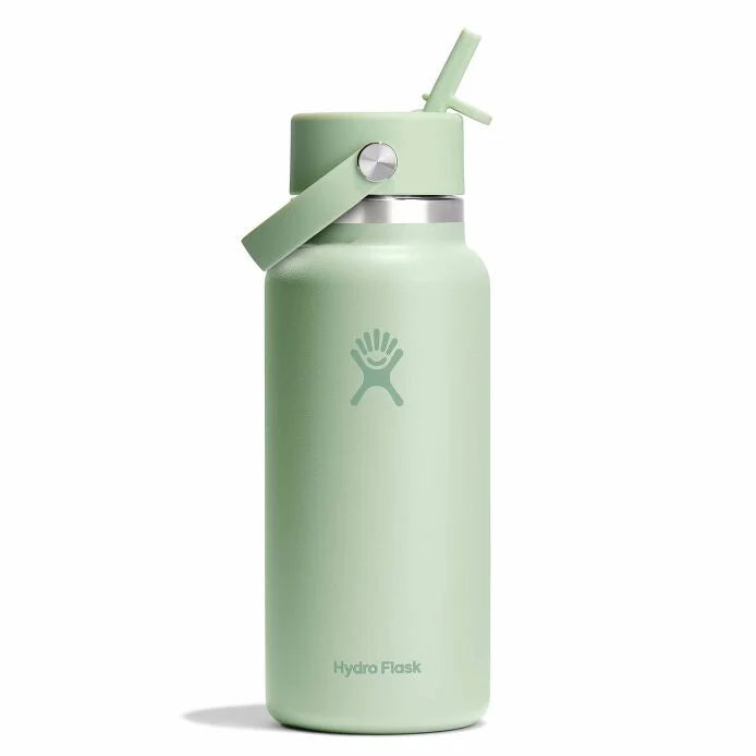 Wide Mouth With Flex Straw Cap Aloe 32oz