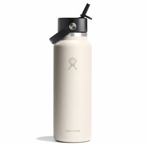 Wide Mouth with Flex Straw Cap Ivory 40oz