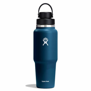 Wide Mouth Travel Bottle With Flex Chug Cap Indigo 32oz