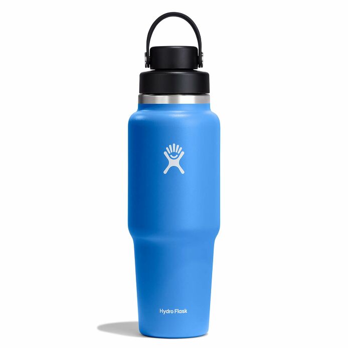 Wide Mouth Travel Bottle With Flex Chug Cap Cascade 32oz