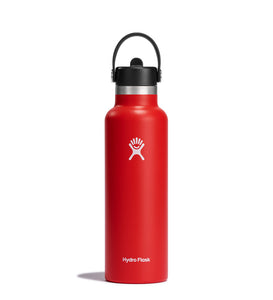 Standard Mouth With Flex Straw Cap Goji 21oz