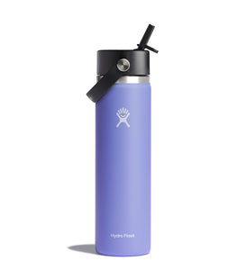 24oz Wide Flex Straw Cap Bottles Lupine
